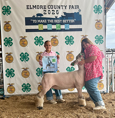 Champion WFI Market Lamb
Elmore County Fair, ID