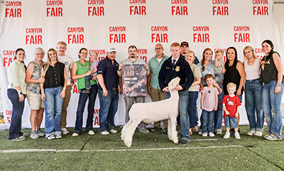 Champion Dorset Market Lamb
2026 Canyon County Fair, ID